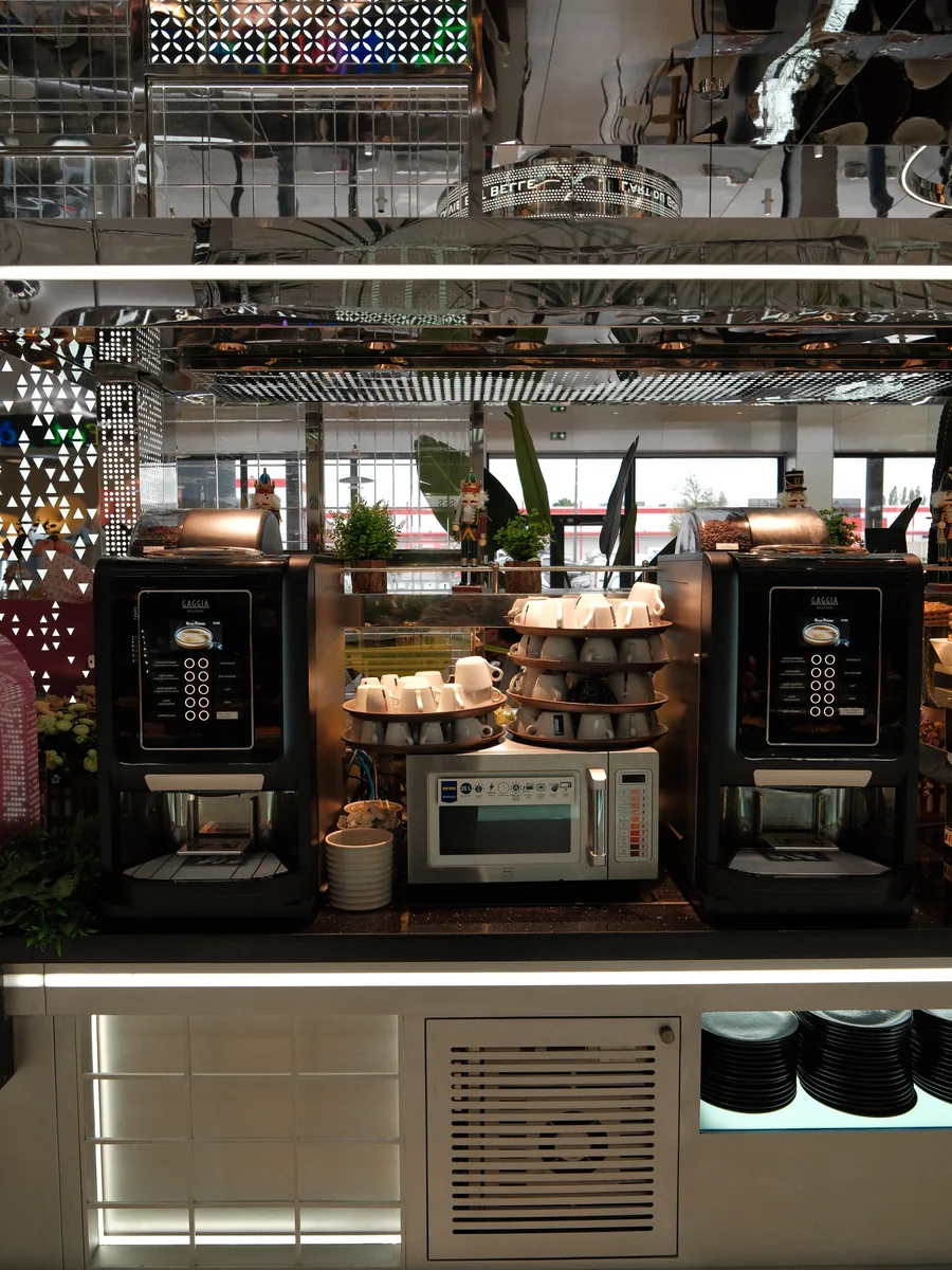 Machines à café en libre-service
