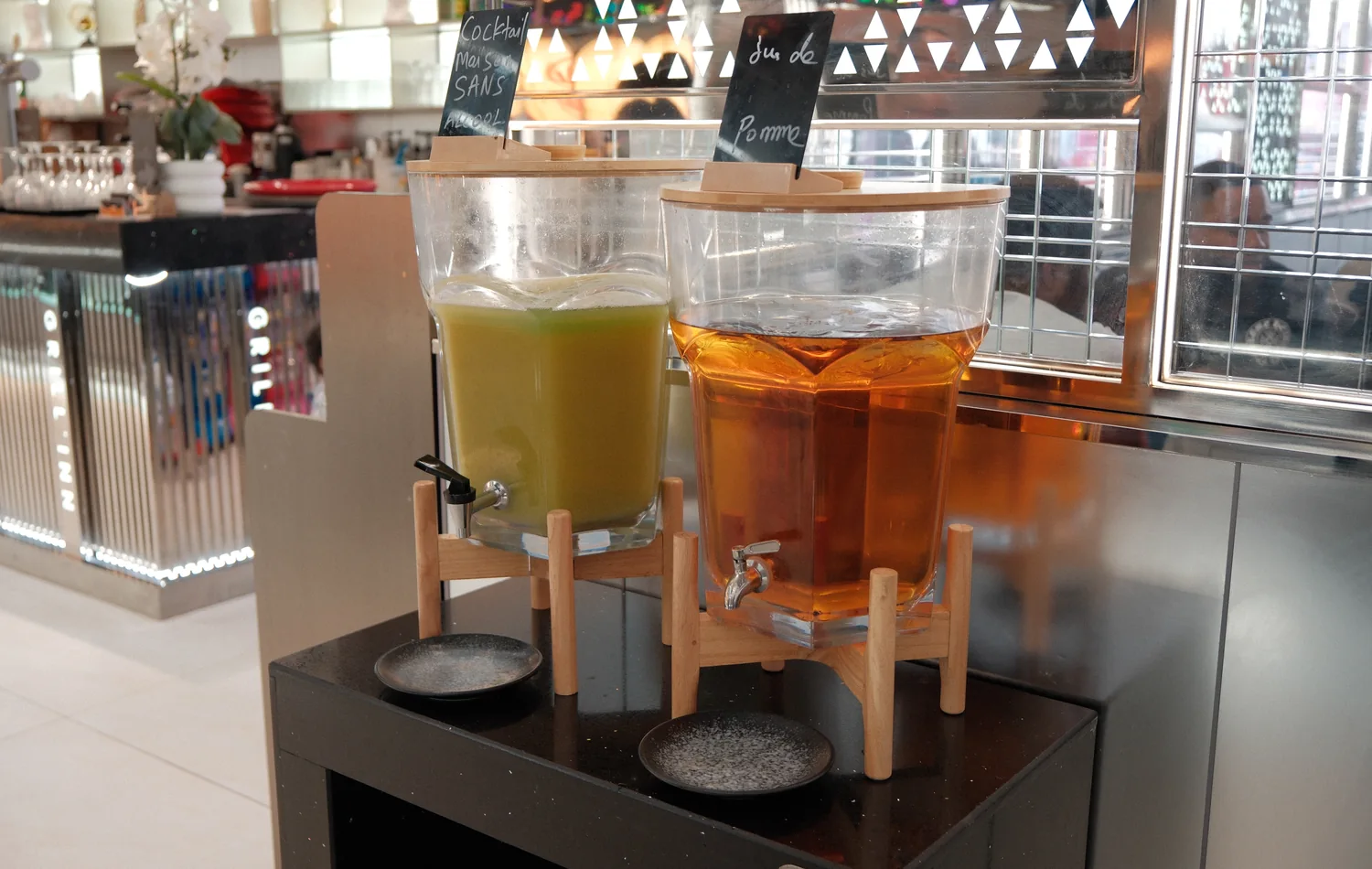 Distributeurs de jus en libre-service