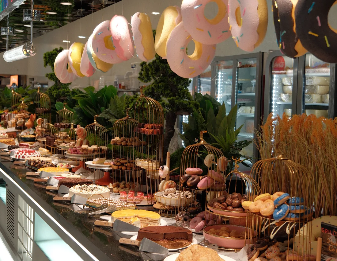 Buffet de douceurs et de desserts