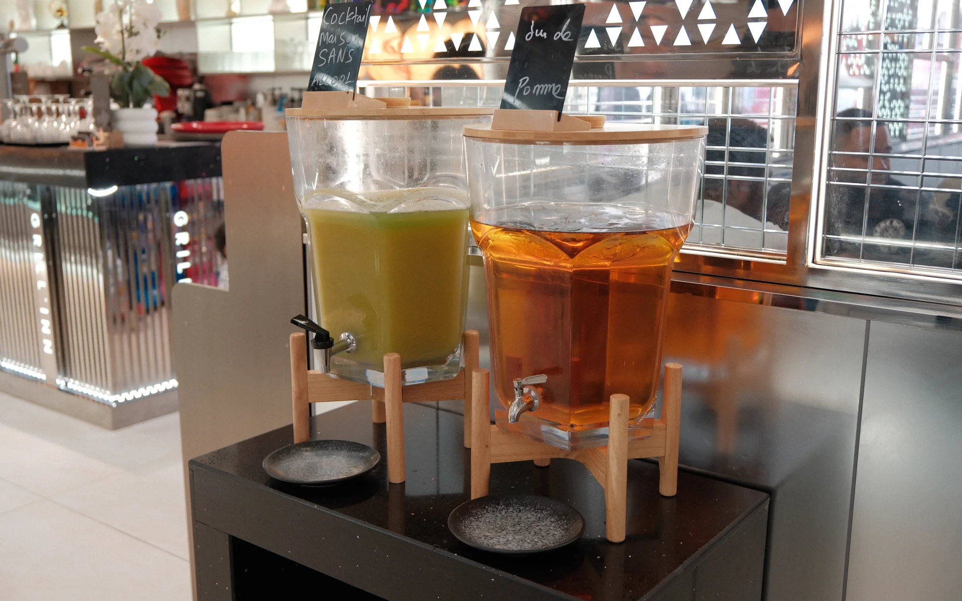 Les boissons en libre-service de Grill’Inn